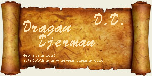 Dragan Đerman vizit kartica